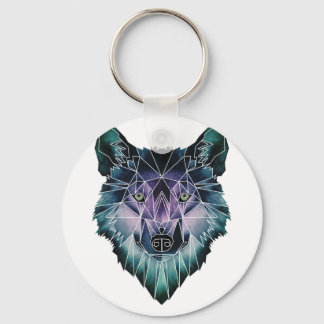 Wellcoda Wild Wolf Face Pack Tierleben Schlüsselanhänger