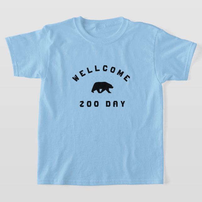 WELLCOME ZOO DAY T-Shirt (Ablage )