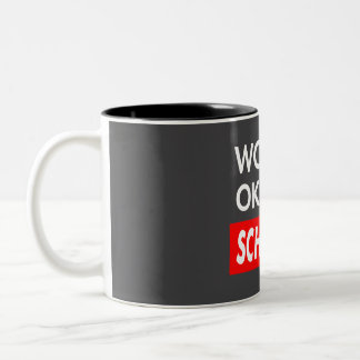 Wellds abest Schwarz Zweifarbige Tasse