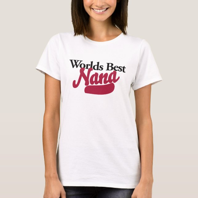 Wellds Best Nana T-Shirt (Vorderseite)