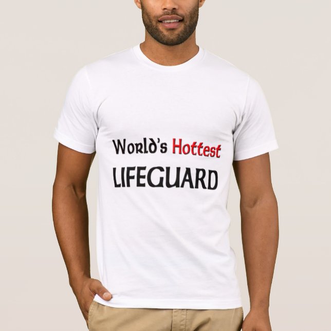 Wellds heißeste Rettungsschwimmer T-Shirt (Vorderseite)