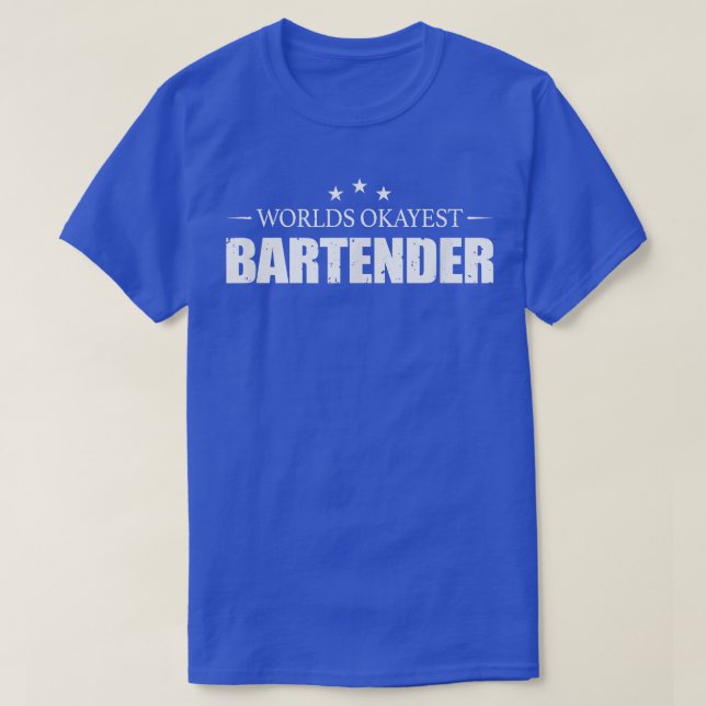 Wellds Tokest Barkeeper Bar Cocktail Mixer Beer M T-Shirt (Design vorne)