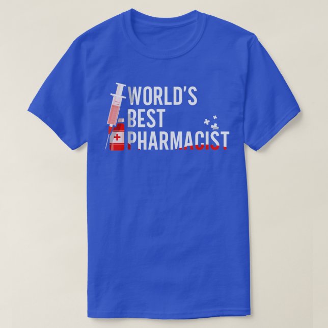 Welldx27s Bester Apotheker T-Shirt (Design vorne)