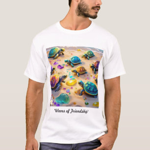 "Welle der Freundschaft" T-Shirt