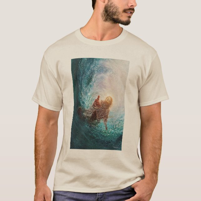 Welle des Glaubens T-Shirt (Vorderseite)