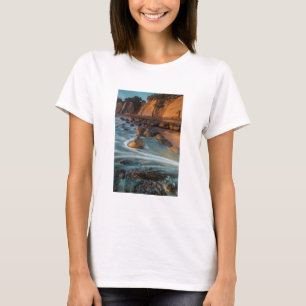 Welle entlang dem Strand, Kalifornien T-Shirt
