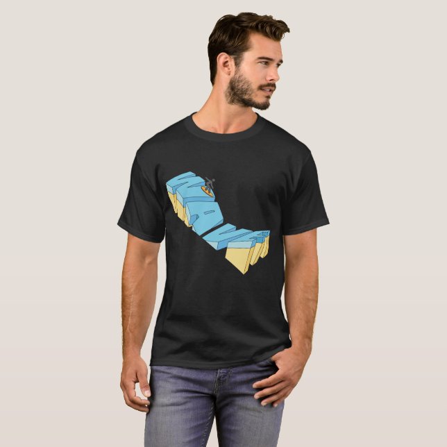 Welle T-Shirt (Vorne ganz)