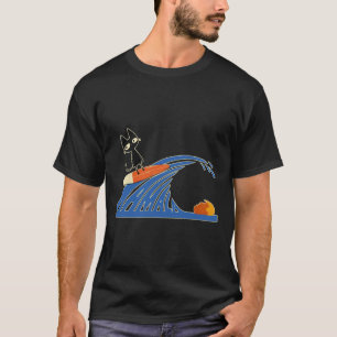 Welle von blauen Katzen Blaue Katzen Wave für Kama T-Shirt