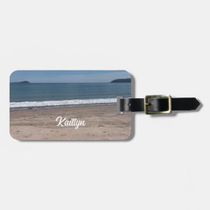 Wellen am Strand - Gepäckanhänger