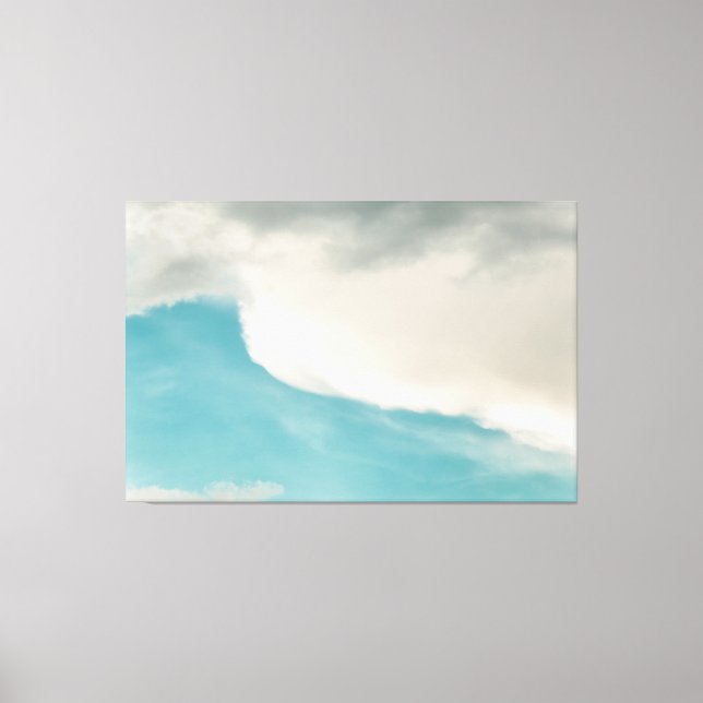 Wellen auf allen Wegen Leinwanddruck (Vorderseite)