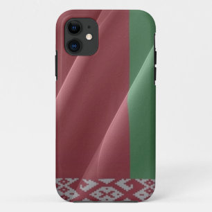 Wellen der Flagge von Belarus - Case-Mate iPhone Hülle