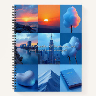 Wellen der Motivation Notizbuch