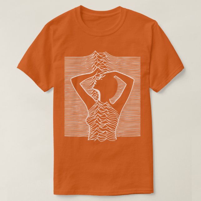 Wellen der Post Punk T-Shirt (Design vorne)