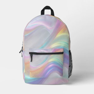 Wellen des Lichts Bedruckter Rucksack