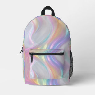 Wellen des Lichts Bedruckter Rucksack