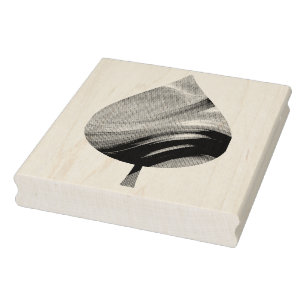 Wellen des Lichts Gummistempel