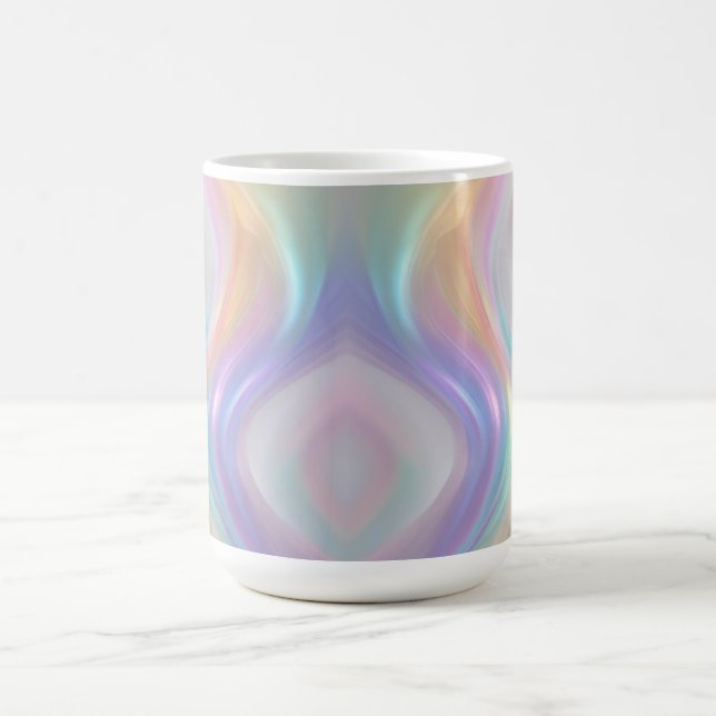 Wellen des Lichts Kaffeetasse (Mittel)