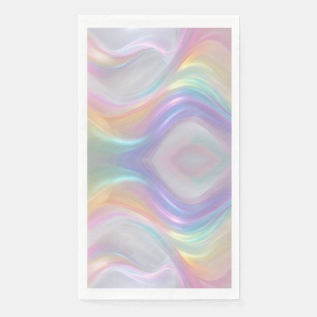 Wellen des Lichts Serviette (Vorderseite)