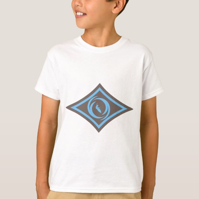 Wellen-Diamant 2 T-Shirt (Vorderseite)