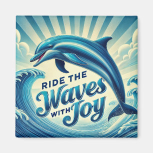 Wellen-Dolphin Magnet