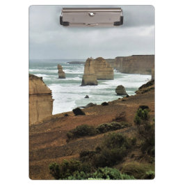 Wellen gegen die Zeit - Great Ocean Road Klemmbrett