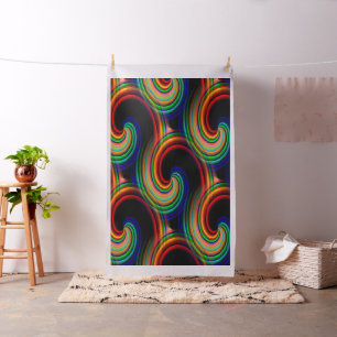 Wellen in Farben.... Stoff