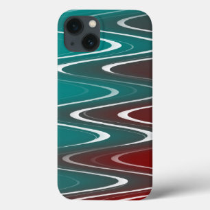 Wellen in weiß Case-Mate iPhone hülle
