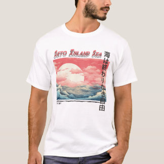 Wellen Japans - Stille Seemöglichkeit T-Shirt