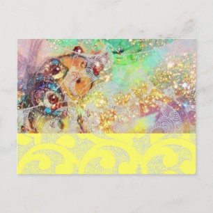 WELLEN / MAGIC BUTTERFLY-PFLANZE POSTKARTE