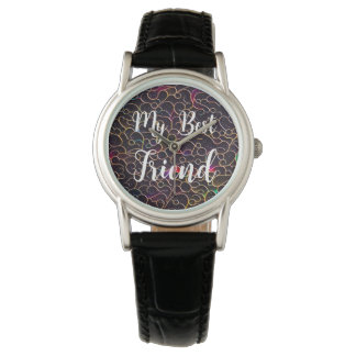 wellen Muster Armbanduhr