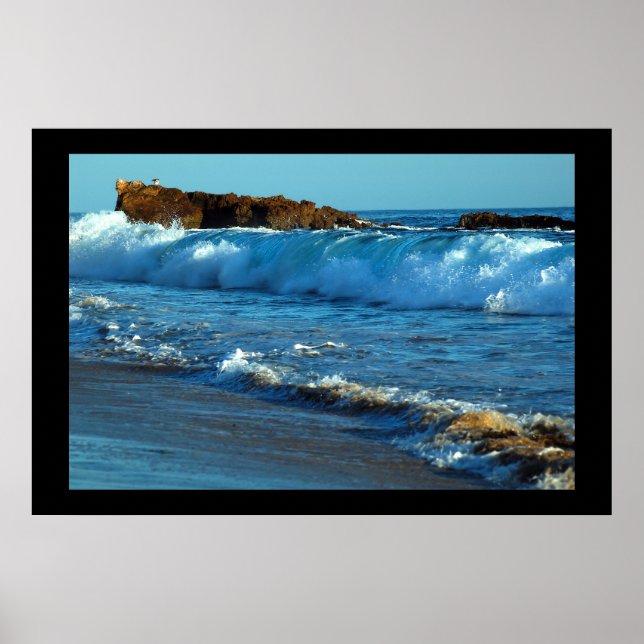 Wellen Poster (Vorne)