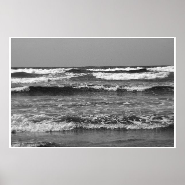 Wellen Poster (Vorne)