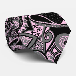 Wellen-Reise-Blumenpaisley Zwei-Side gedruckt Krawatte