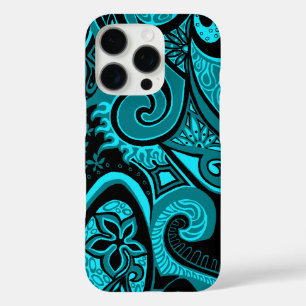 Wellen-Reise Vintages psychedelisches iPhone 16 Pro Hülle