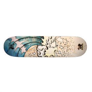 Wellen-Skateboard Skateboard