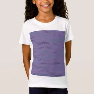 Wellen Tiger (stilisiertes Muster) 9 T-Shirt