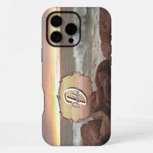 Wellen und Felsen 0893 iPhone 16 Pro Max Hülle