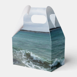 Wellen und Fischerboote im Meer, Geschenkschachtel