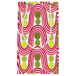 Wellen und Kreise Kleine Geschenktüte