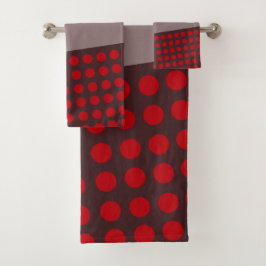 Wellen und Regen Badhandtuch Set