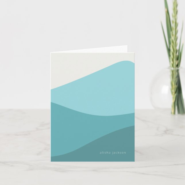 Wellen von Grün (Vorderseite)