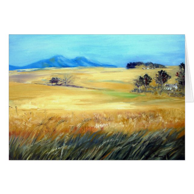 Wellenartig bewegende Wheatfields (Vorderseite (Horizontal))