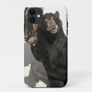 Wellenartig bewegender Bär iPhone 11 Hülle