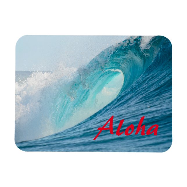Wellenbrecher Aloha-Magnet Magnet (Horizontal)