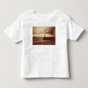 Wellenbrecher bei Sete, c.1855 (Albumendruck von Kleinkind T-shirt