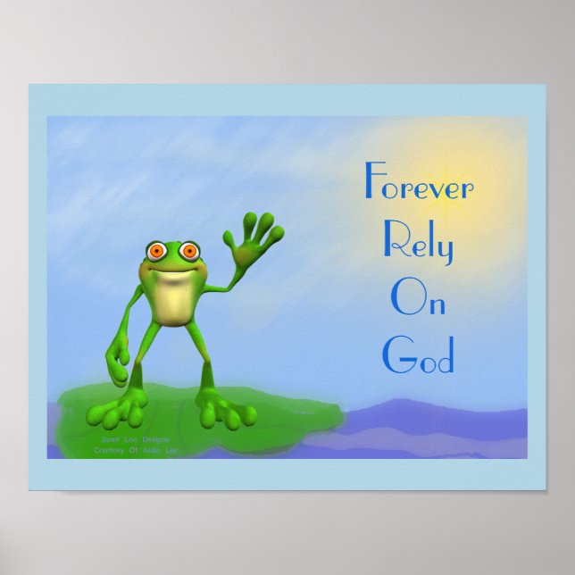 Wellenbrecher Poster (Vorne)