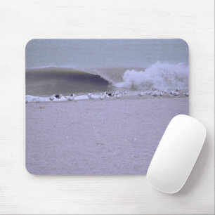 Wellenbrecher und Seageln Mousepad