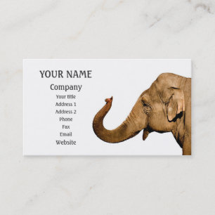 WellenElefant Visitenkarte