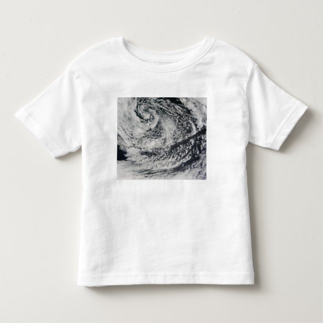 Wellenförmige Wellenwolken 2 Kleinkind T-shirt (Vorderseite)