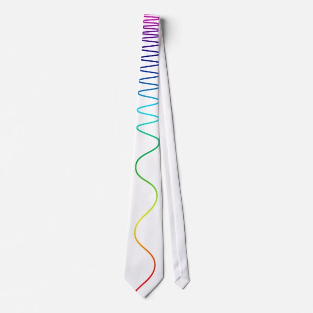 Wellenlänge-Krawatte Krawatte (Vorderseite)